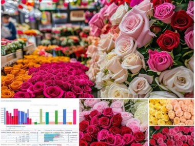 玫瑰鲜花批发表，行情洞察与选购攻略