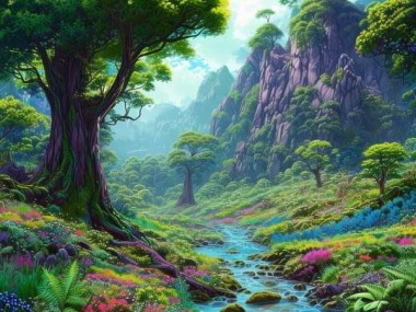 自然奇观之旅，万重山般的植物影像鉴赏