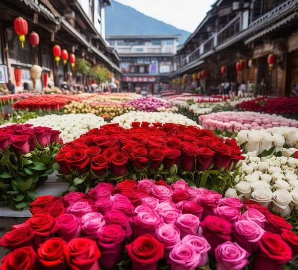 昆明玫瑰鲜花批发，品质与花香的完美交融,昆明玫瑰鲜花批发价格一览，品质与价格的完美融合,花期,鲜花批发,鲜花,第1张