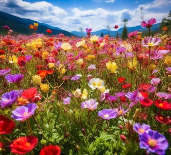 云南花海探秘，揭秘鲜花魅力之源,云南鲜花的魅力与价格解析，探寻花的海洋中的价格奥秘,鲜花,花卉,第1张