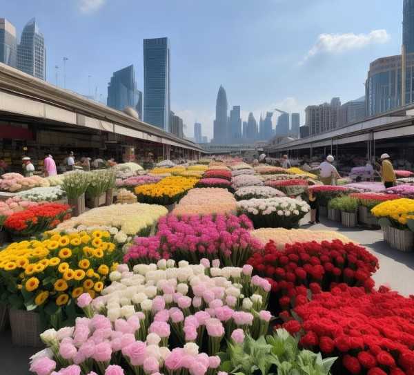2023年鲜花批发市场趋势与前景分析,2023年鲜花批发市场价格走势分析及预测,鲜花,鲜花批发,花卉,第1张