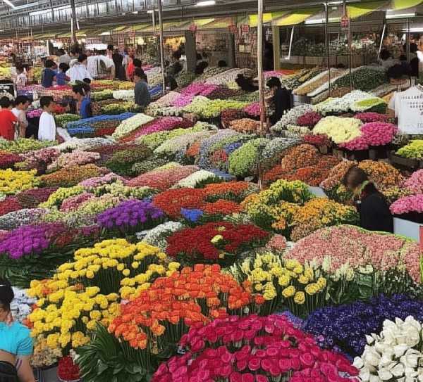 昆明鲜花市场，品种繁多，亲民购物赏花胜地,昆明鲜花市场价格表解析，品种多样，价格亲民，赏花购物两不误,鲜花,花卉,鲜花市场,第1张